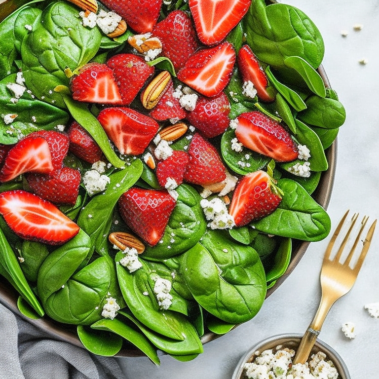 Strawberry Spinach Salad Recipe