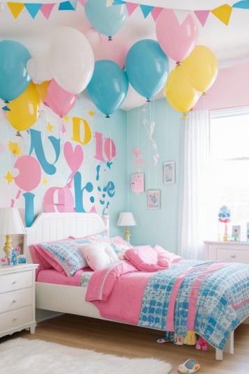 Birthday Bedroom Decoration Ideas