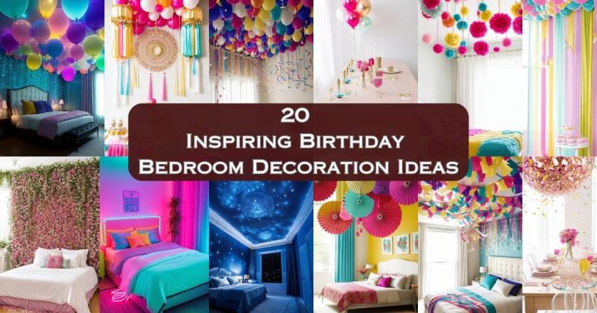 Birthday Bedroom Decoration Ideas