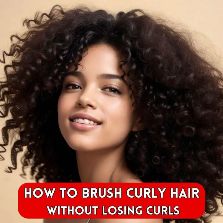 How to Brush Curly Hair Without Losing Curls