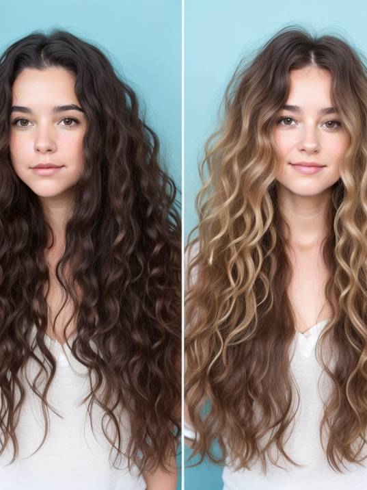 How to Brush Wavy Hair When Dry