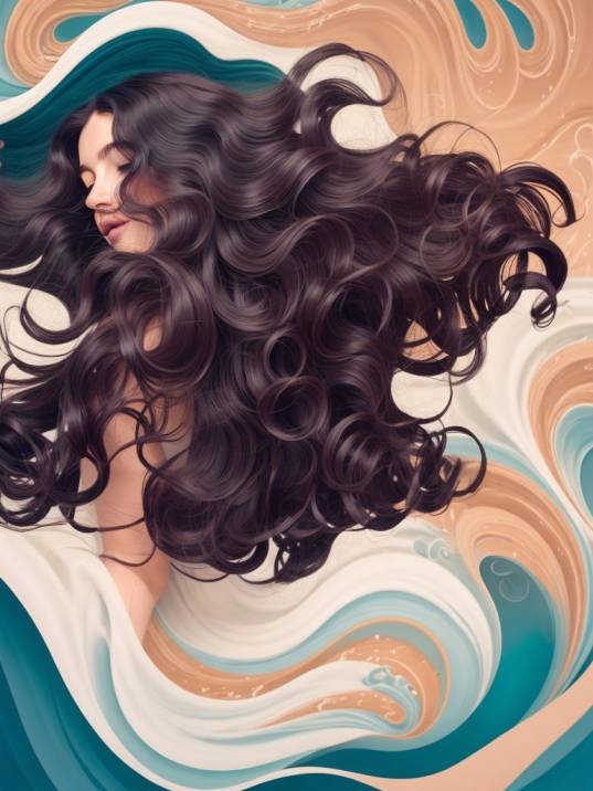 How to Brush Wavy Hair When Dry