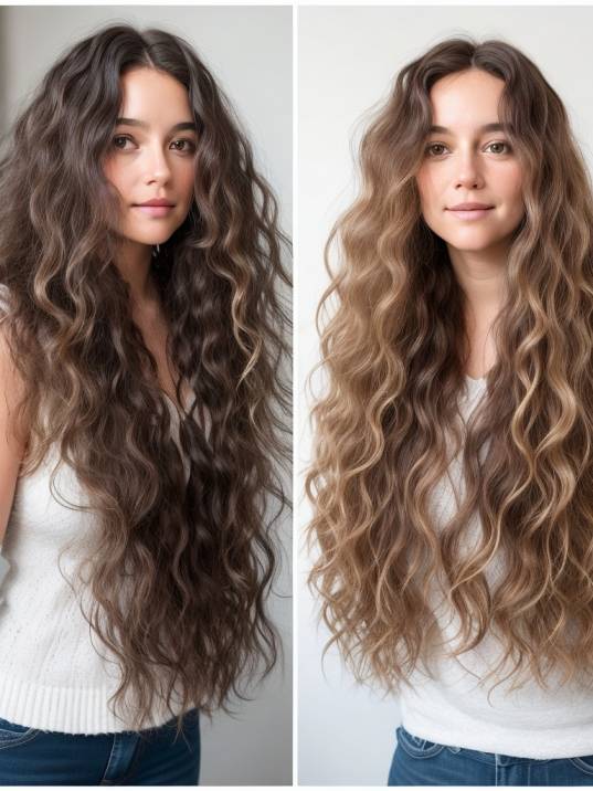 How to Brush Wavy Hair When Dry