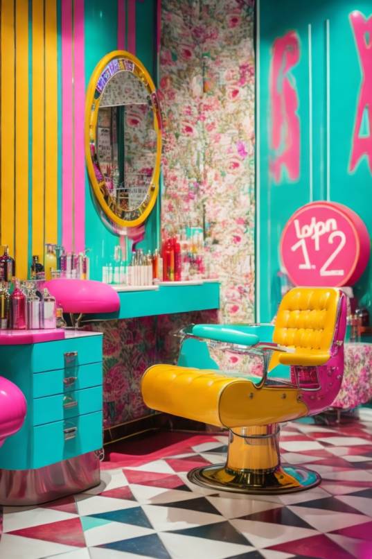 Ladies Beauty Parlour Interior Design