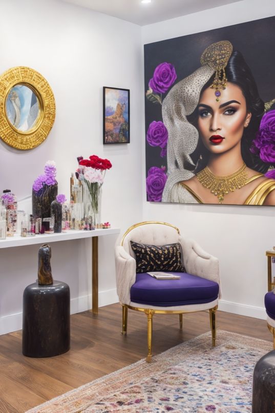 Ladies Beauty Parlour Interior Design