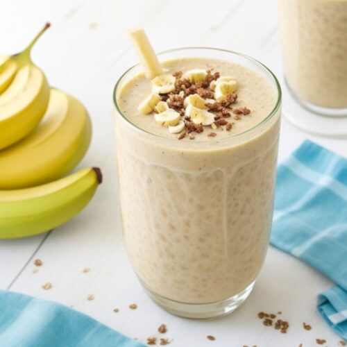 Oats Banana Smoothie Recipe for Weight Loss