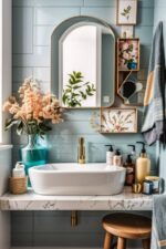 20 Small Bathroom Counter Decorating Ideas