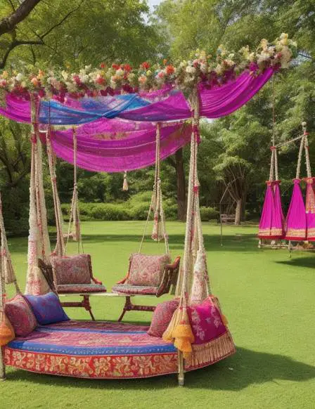 Hariyali Teej Decoration Ideas