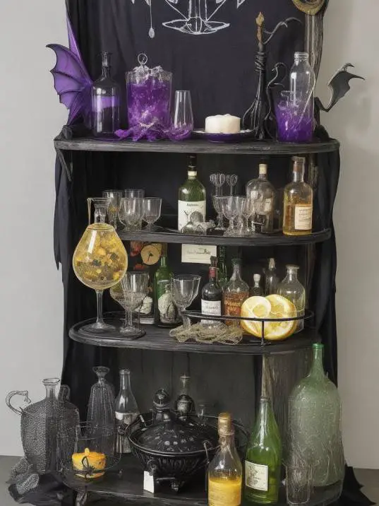 Living Room Halloween Decoration Indoor Ideas