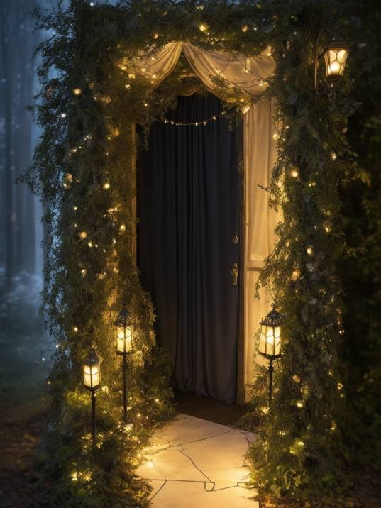 Living Room Halloween Decoration Indoor Ideas