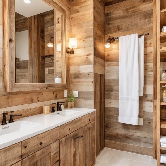 Small Rustic Bathroom Ideas on a Budget