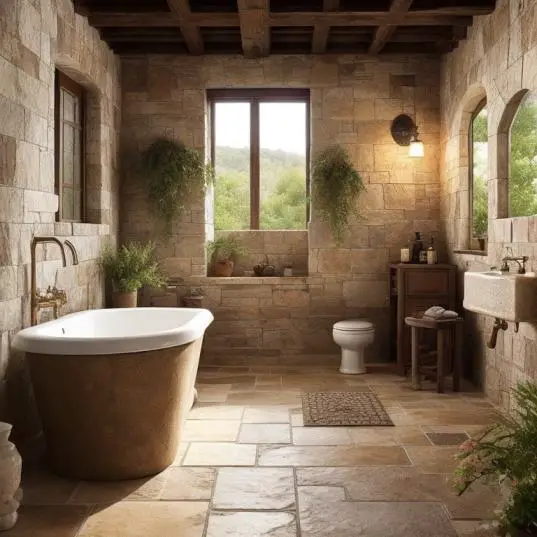 Small Rustic Bathroom Ideas on a Budget