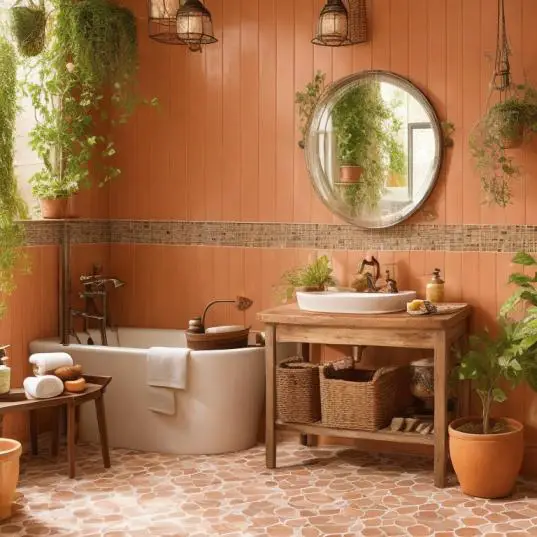 Small Rustic Bathroom Ideas on a Budget 