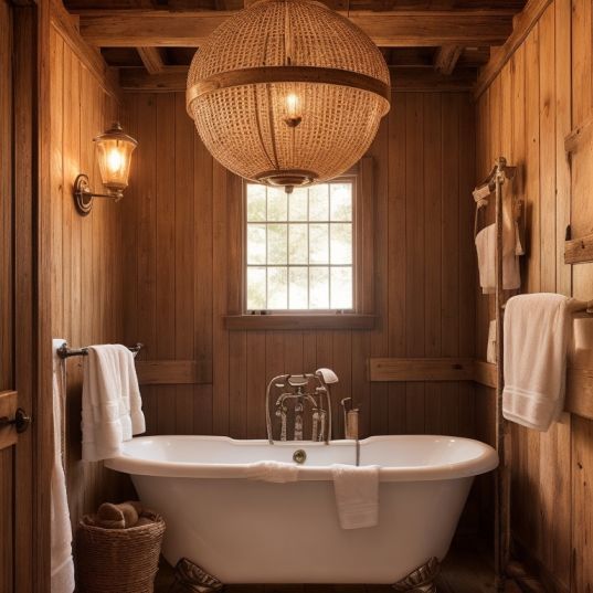 Small Rustic Bathroom Ideas on a Budget