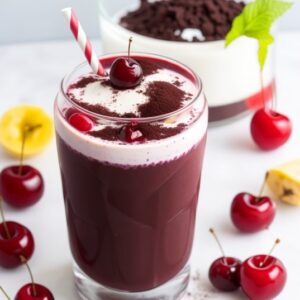 Chocolate Covered Cherry Smoothie