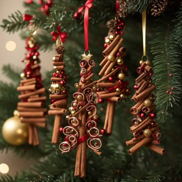 20 Creative DIY Handmade Ornament Ideas for Christmas Tree