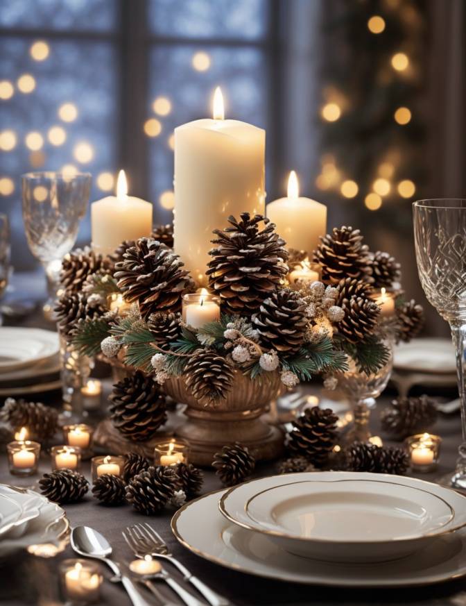 DIY Christmas Centerpiece Ideas for your Table