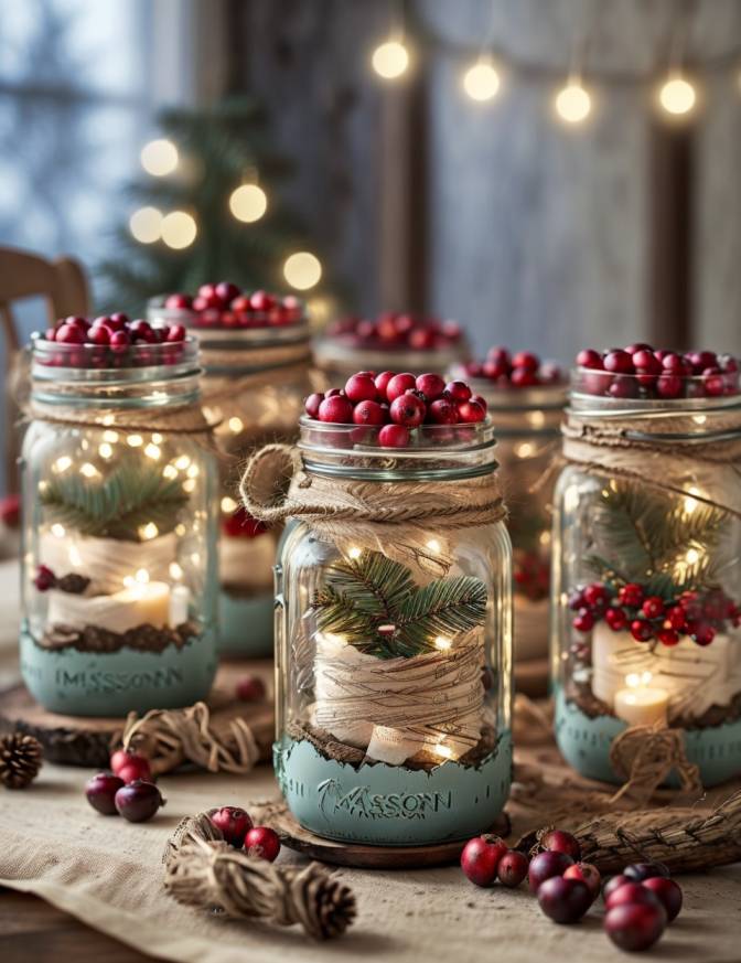 DIY Christmas Centerpiece Ideas for your Table