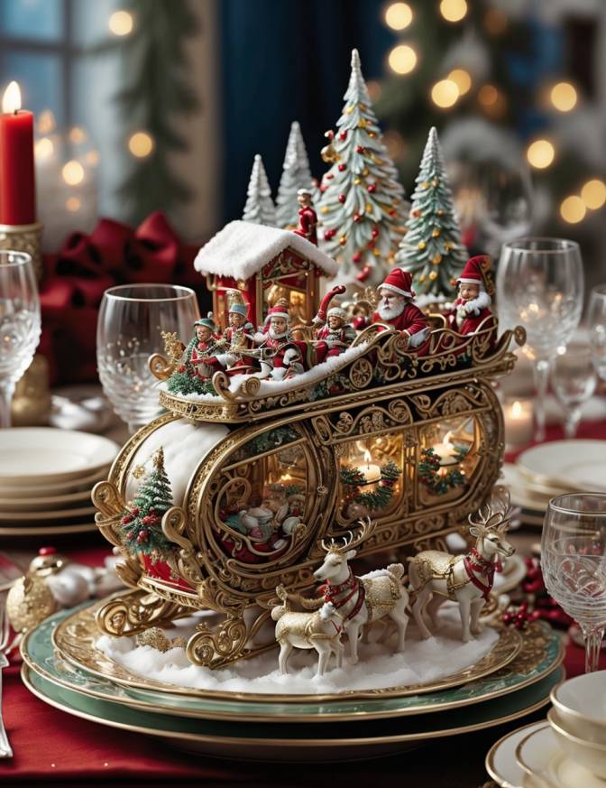 DIY Christmas Centerpiece Ideas for your Table