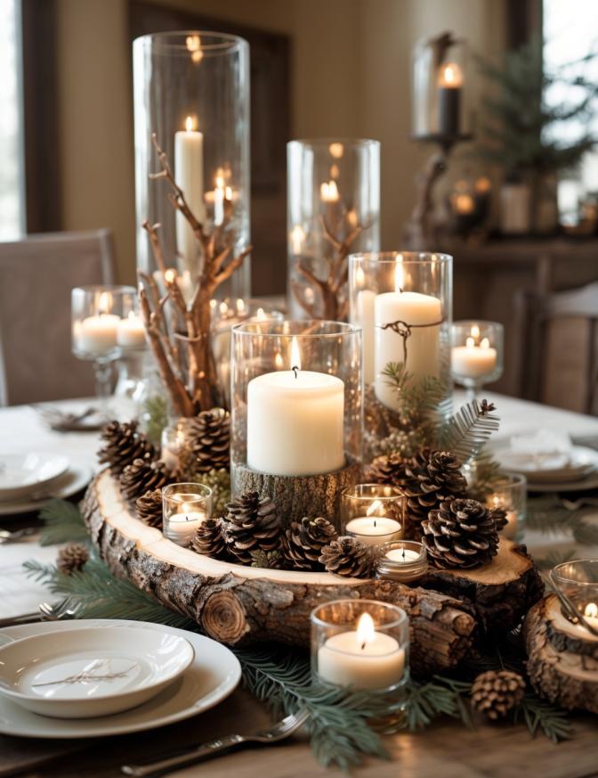 DIY Christmas Centerpiece Ideas for your Table