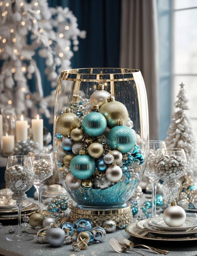 DIY Christmas Centerpiece Ideas for your Table