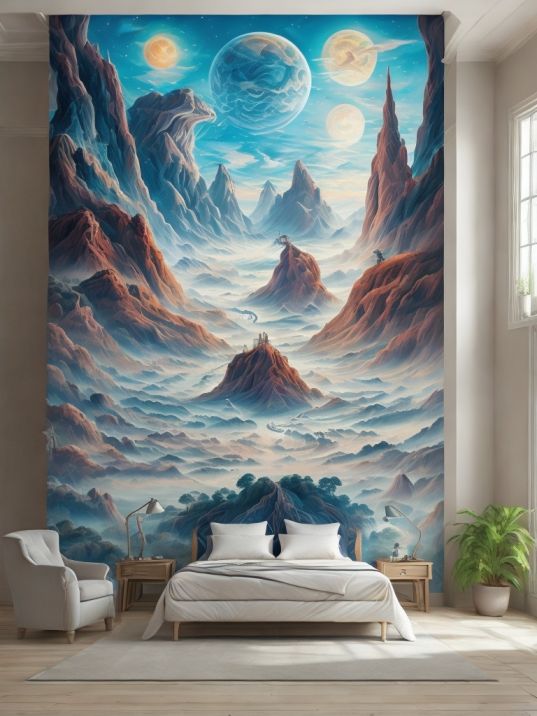 DIY Wall Painting Ideas for Creative Bedrooms