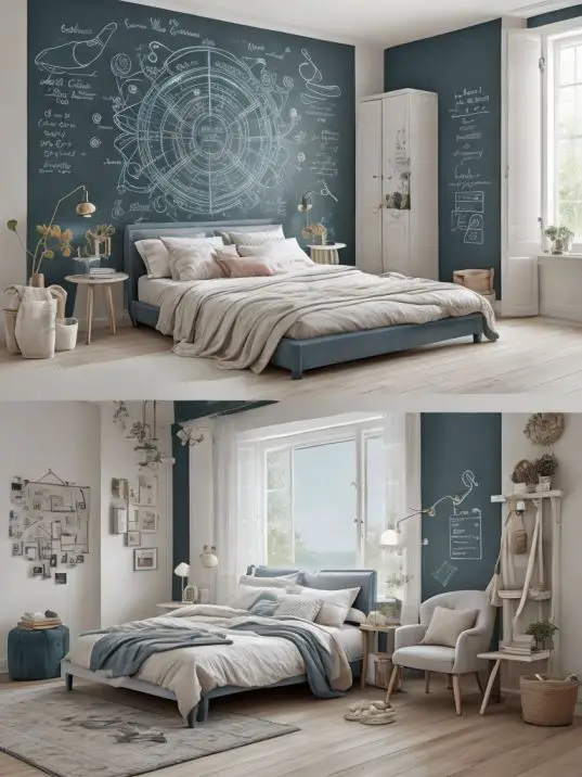 20 New DIY Wall Painting Ideas for Creative Bedrooms in 2023