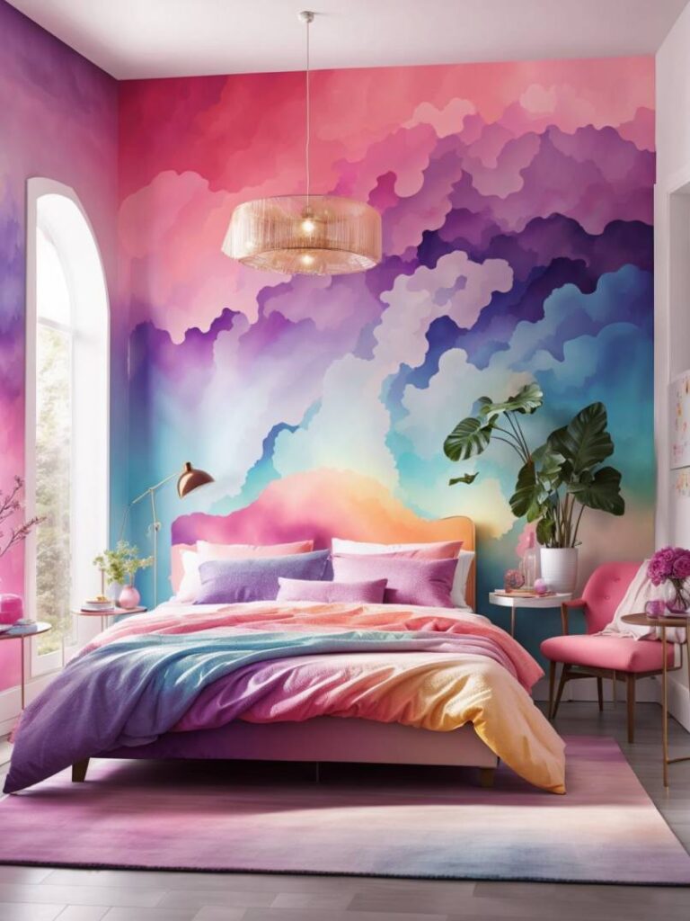 DIY Wall Painting Ideas for Creative Bedrooms