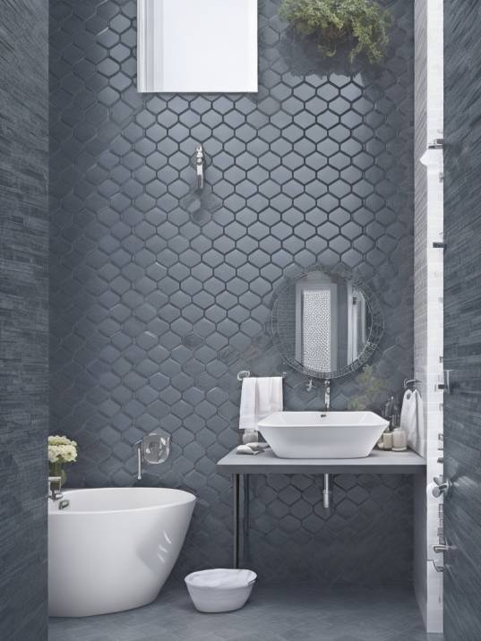 Dark Bathroom Floor Tile Ideas