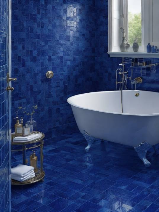 Dark Bathroom Floor Tile Ideas