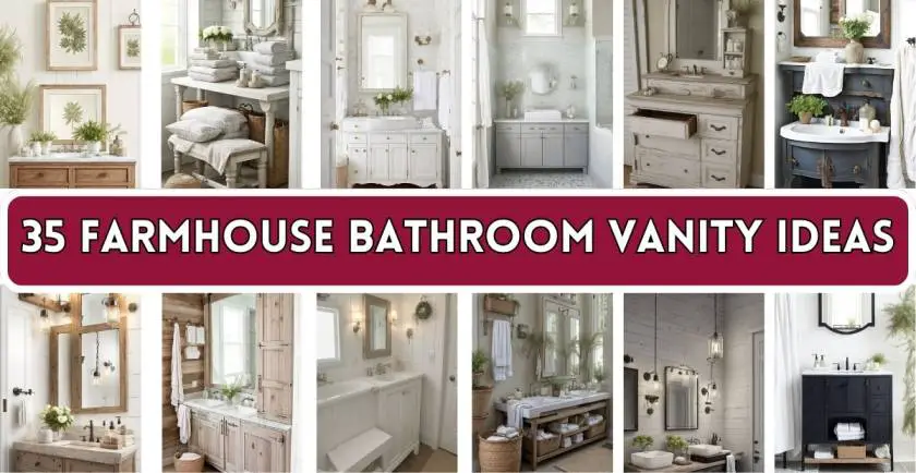 Farmhouse Bathroom Vanity Ideas