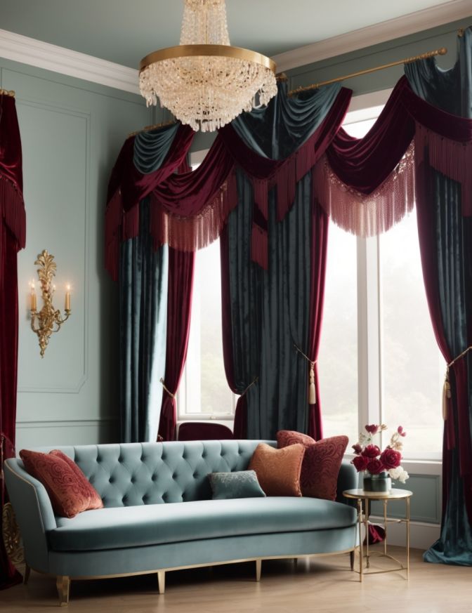 Modern Style Curtain Ideas for Living Room Windows