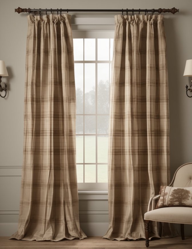 Modern Style Curtain Ideas for Living Room Windows