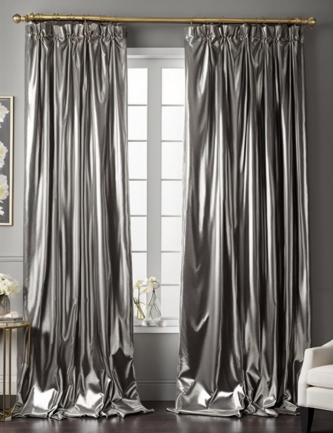 Modern Style Curtain Ideas for Living Room Windows