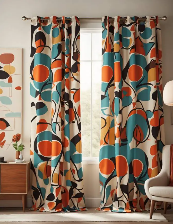 Modern Style Curtain Ideas for Living Room Windows