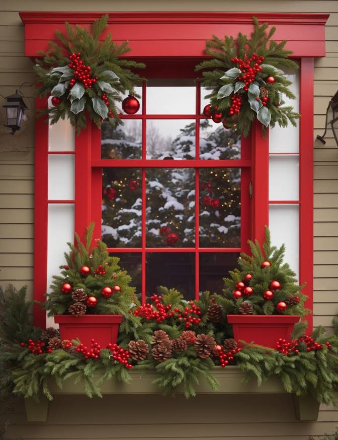 Outdoor Christmas Decor Ideas for Small Spaces