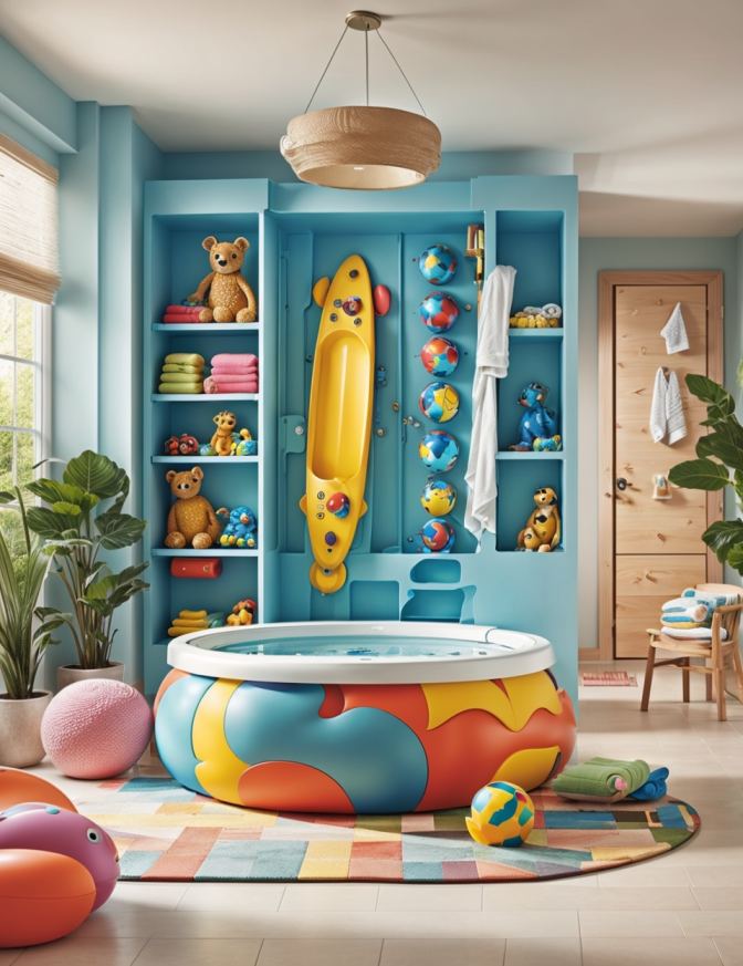 Small Pool Bathroom Ideas