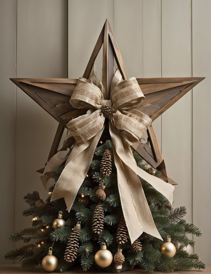 Traditional Farmhouse Christmas Tree Decor Ideas