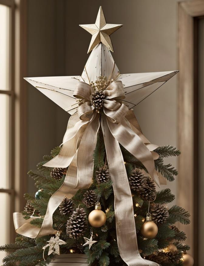 Traditional Farmhouse Christmas Tree Decor Ideas