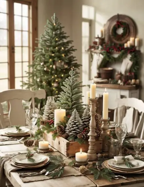 18 Traditional Farmhouse Christmas Tree Decor Ideas for 2023