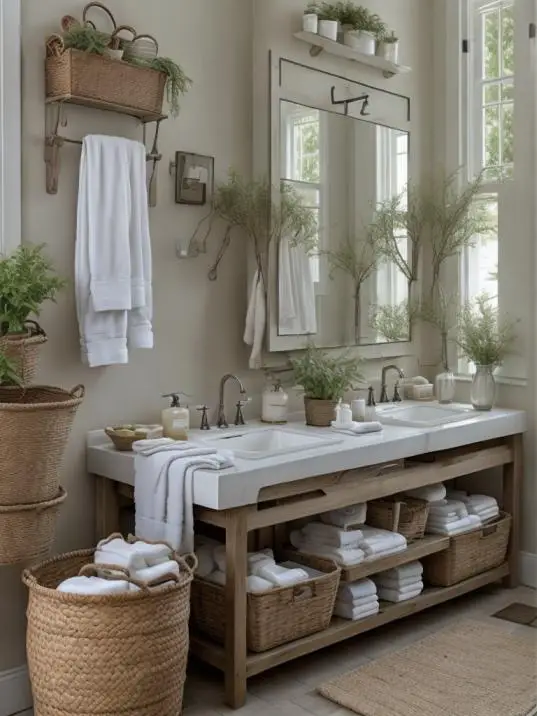 farmhouse bathroom vanity ideas