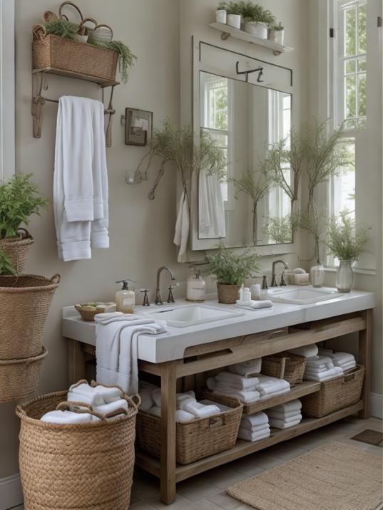 farmhouse bathroom vanity ideas