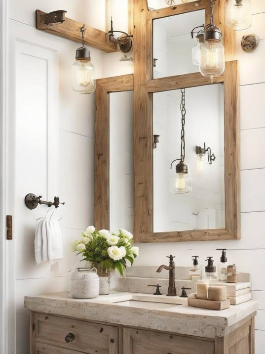 farmhouse bathroom vanity ideas