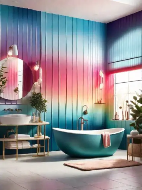 37 Stunning Bathroom Accent Wall Paint Ideas