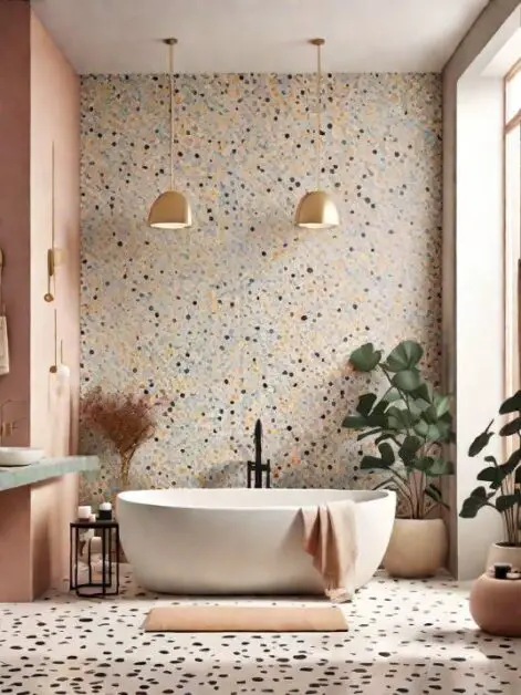 37 Stunning Bathroom Accent Wall Paint Ideas