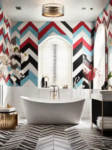 37 Stunning Bathroom Accent Wall Paint Ideas