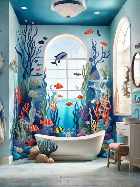 Bathroom Accent Wall Paint Ideas
