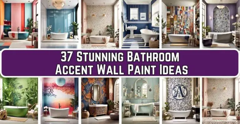37 Stunning Bathroom Accent Wall Paint Ideas