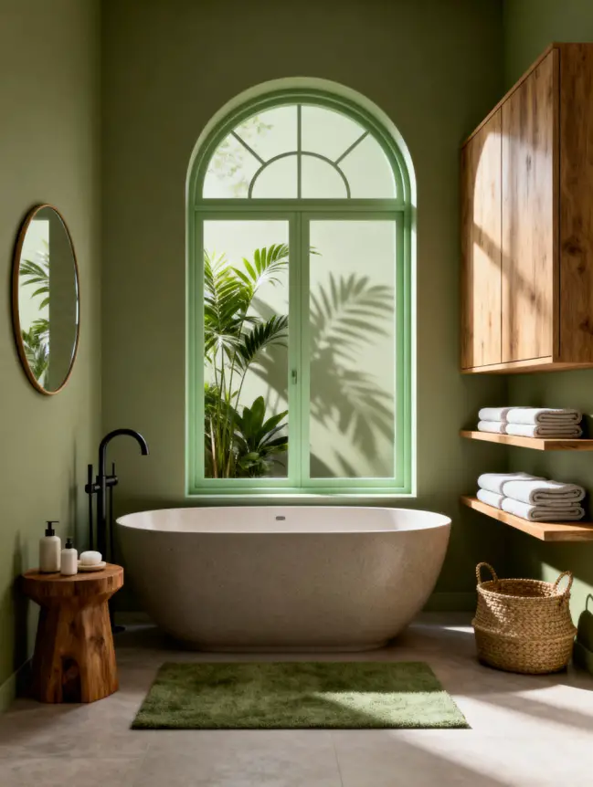 Bathroom Accent Wall Paint Ideas