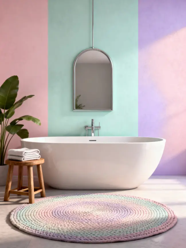 Bathroom Accent Wall Paint Ideas